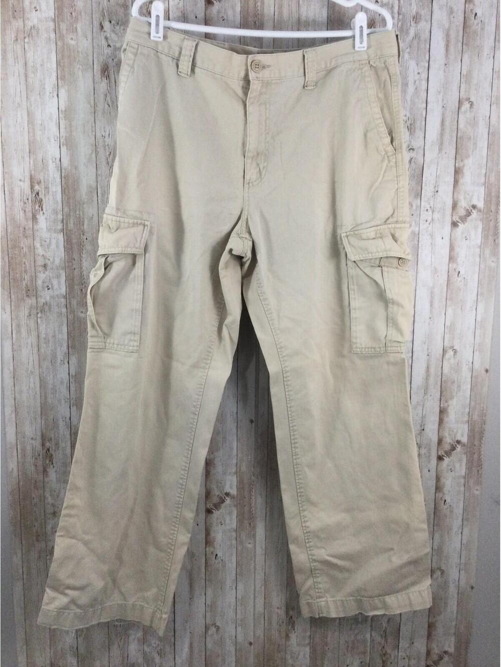 Vtg Y2K Old Navy Baggy Loose Fit Carpenter Pants Fit 36X32 skater street cargo - Picture 2 of 6
